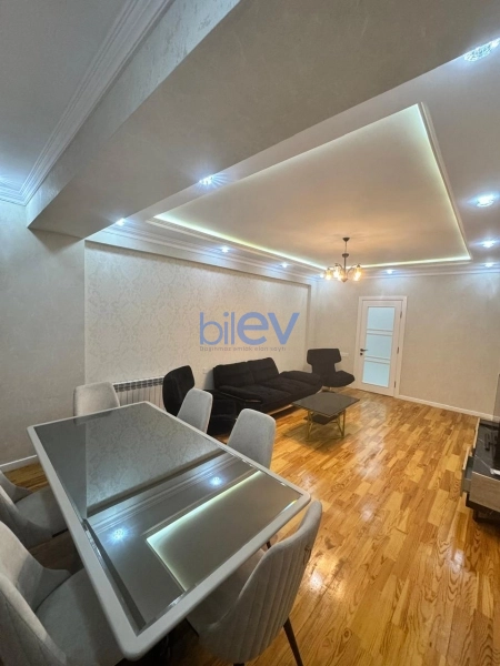 Aylıq Kirayə 2 otaqlı Yeni Tikili bina evi  94m², Bakı