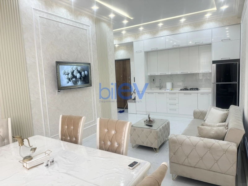 Aylıq Kirayə 2 otaqlı Yeni Tikili bina evi  65m², Bakı