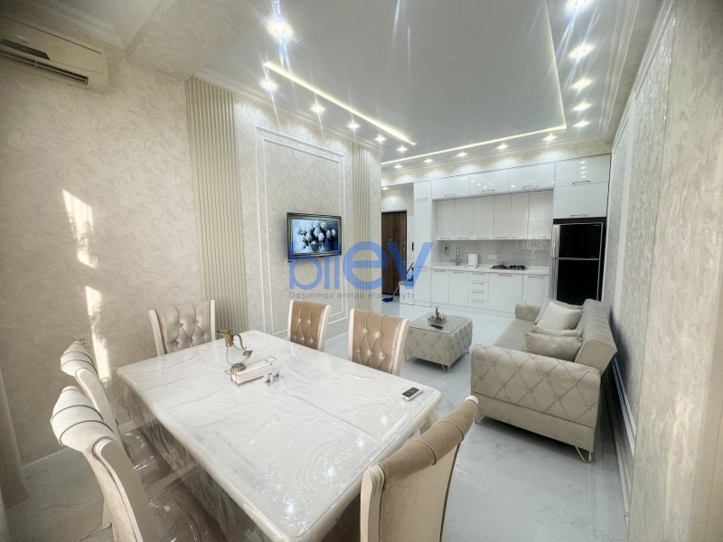 Aylıq Kirayə 2 otaqlı Yeni Tikili bina evi  65m², Bakı