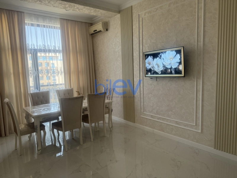 Aylıq Kirayə 2 otaqlı Yeni Tikili bina evi  65m², Bakı