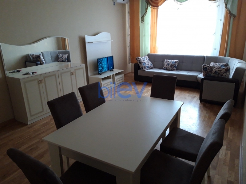 Aylıq Kirayə 2 otaqlı Yeni Tikili bina evi  71m², Bakı