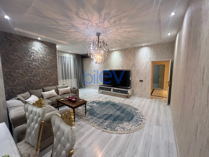 Aylıq Kirayə 3 otaqlı Yeni Tikili bina evi  124m², Bakı