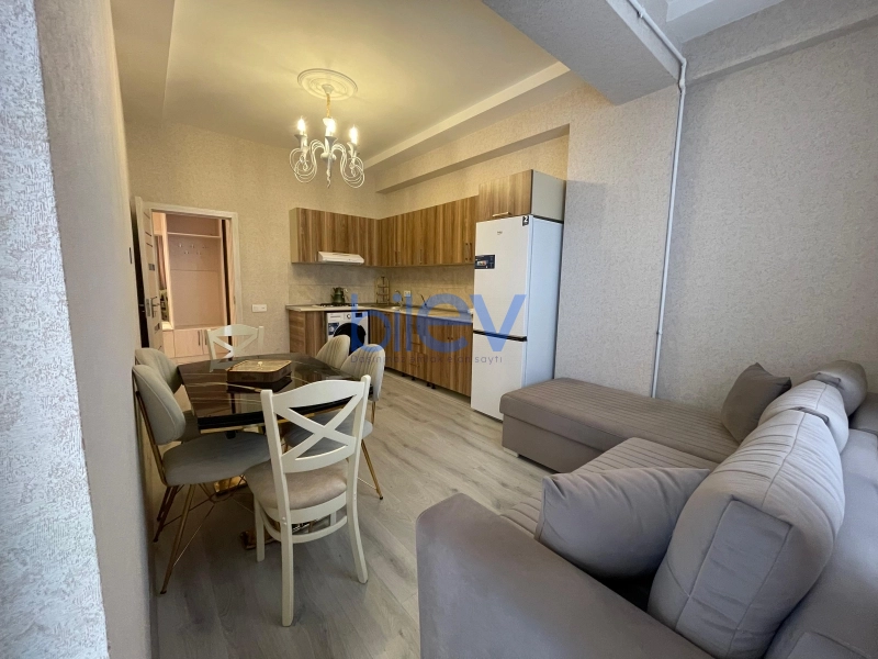Aylıq Kirayə 2 otaqlı Yeni Tikili bina evi  55m², Bakı
