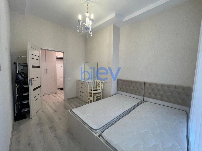Aylıq Kirayə 2 otaqlı Yeni Tikili bina evi  55m², Bakı