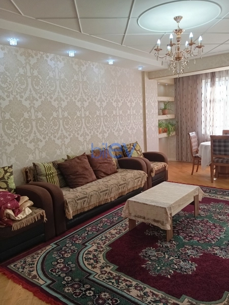 Aylıq Kirayə 2 otaqlı Yeni Tikili bina evi  90m², Bakı