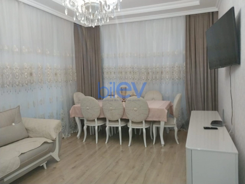 Aylıq Kirayə 3 otaqlı Yeni Tikili bina evi  110m², Sumqayıt