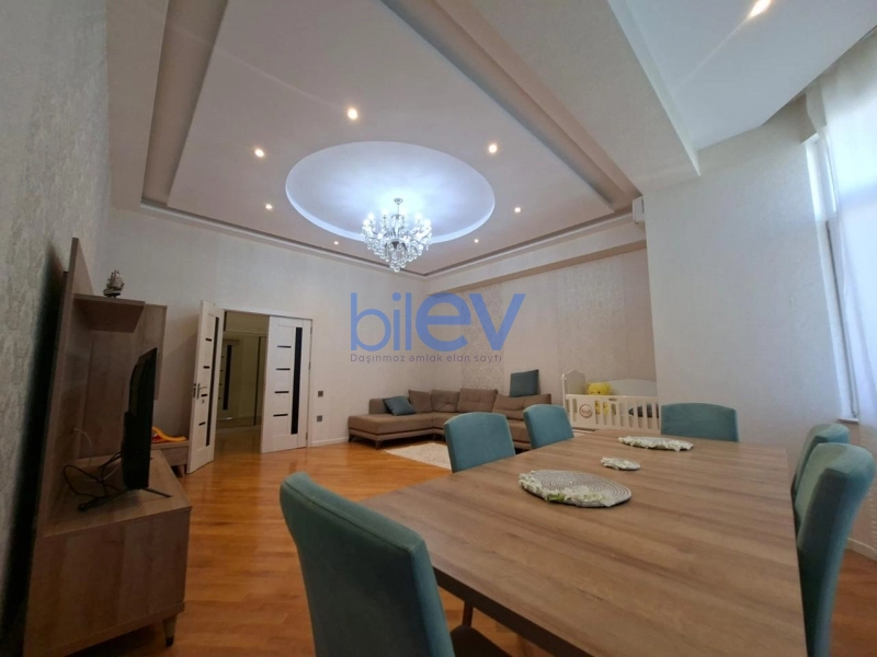 Aylıq Kirayə 2 otaqlı Yeni Tikili bina evi  110m², Bakı