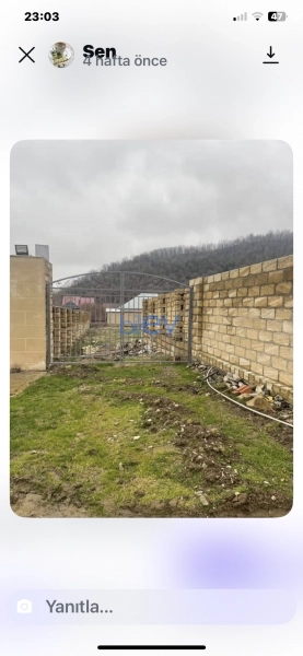 Satış  otaqlı Torpaq  1100m², Qəbələ