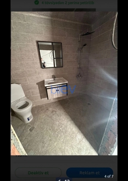 Satış 2 otaqlı Yeni Tikili bina evi  48m², Bakı