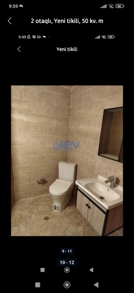Satış 2 otaqlı Yeni Tikili bina evi  48m², Bakı