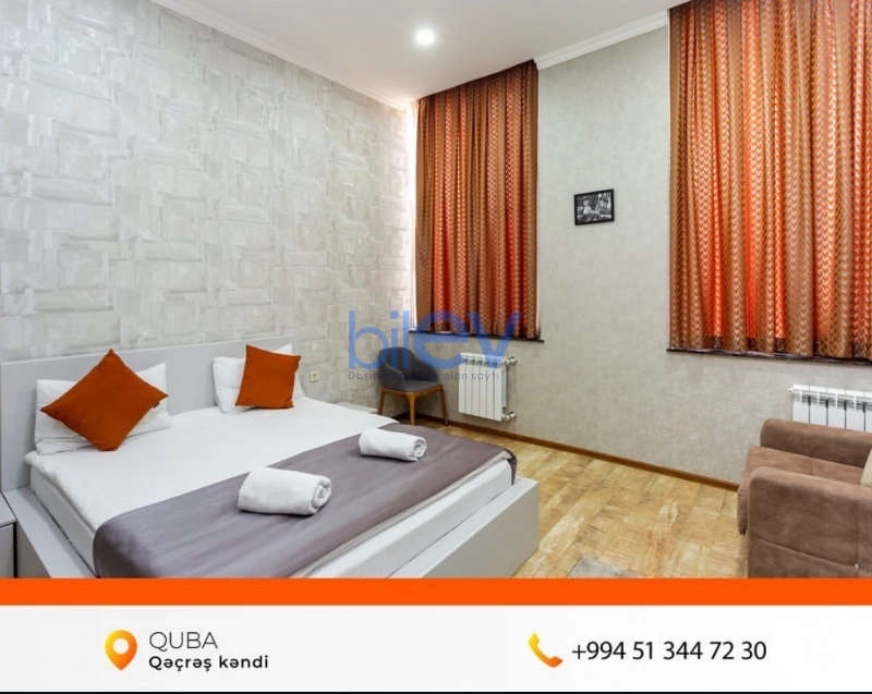 Günlük Kirayə 1 otaqlı Otel  m², Quba