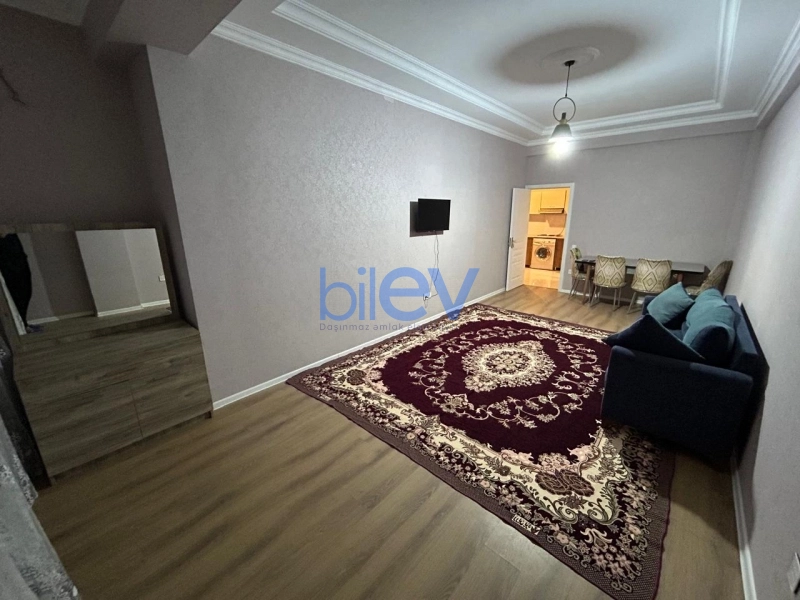 Aylıq Kirayə 2 otaqlı Yeni Tikili bina evi  60m², Bakı