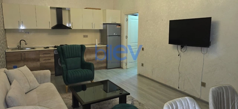 Aylıq Kirayə 2 otaqlı Yeni Tikili bina evi  55m², Bakı