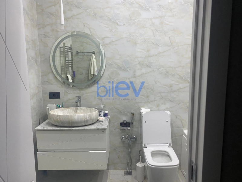 Aylıq Kirayə 2 otaqlı Yeni Tikili bina evi  60m², Bakı