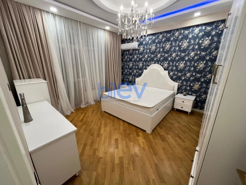 Aylıq Kirayə 3 otaqlı Yeni Tikili bina evi  112m², Bakı