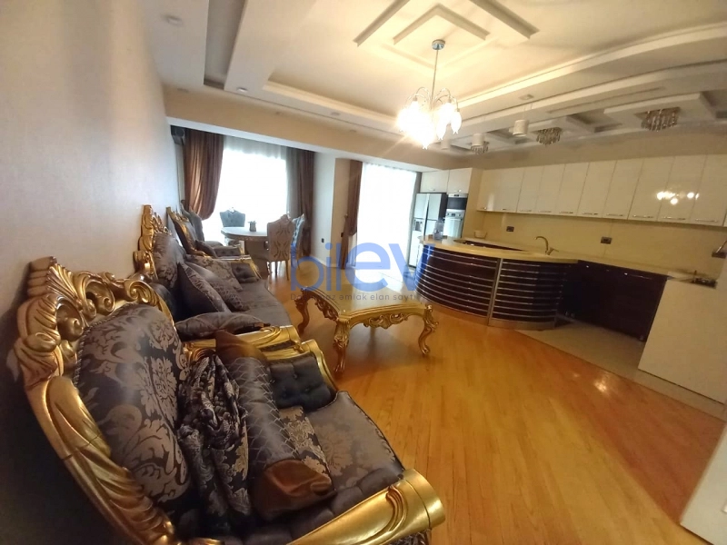 Aylıq Kirayə 3 otaqlı Yeni Tikili bina evi  110m², Bakı