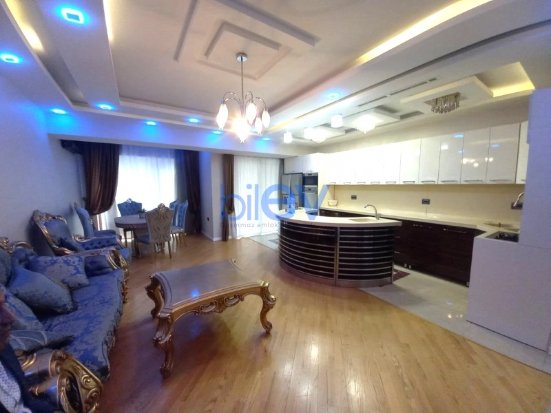 Aylıq Kirayə 3 otaqlı Yeni Tikili bina evi  110m², Bakı