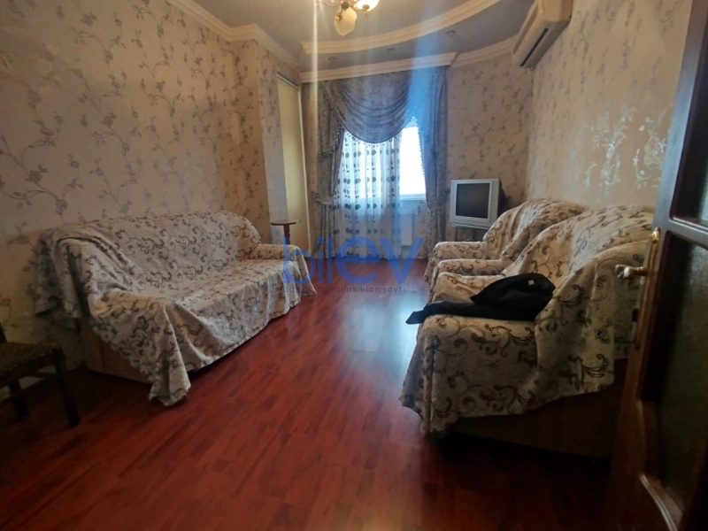 Aylıq Kirayə 2 otaqlı Yeni Tikili bina evi  90m², Bakı