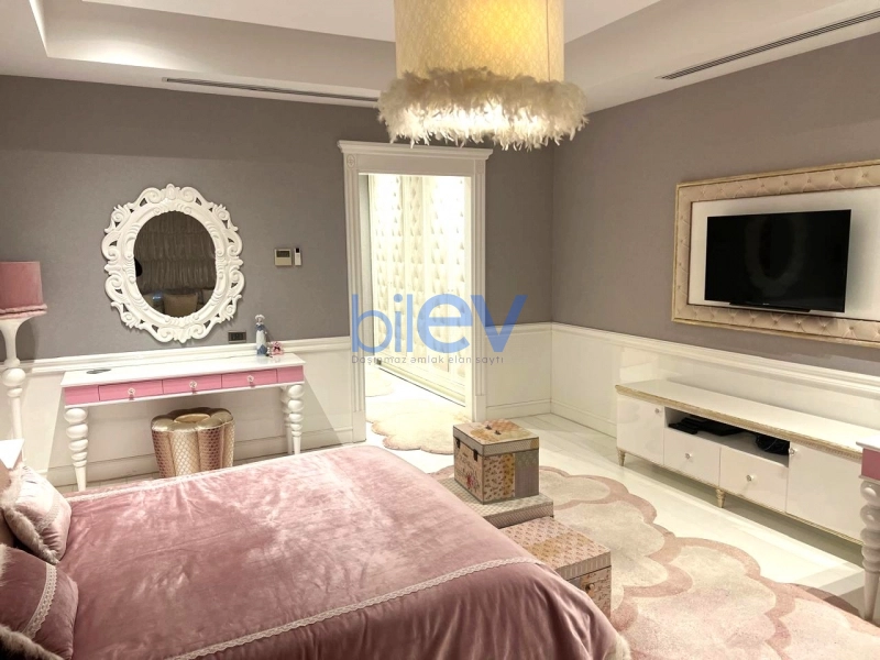 Aylıq Kirayə 5 otaqlı Yeni Tikili bina evi  400m², Bakı