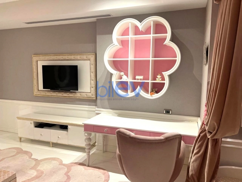 Aylıq Kirayə 5 otaqlı Yeni Tikili bina evi  400m², Bakı