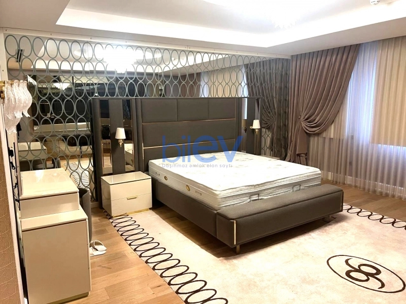 Aylıq Kirayə 5 otaqlı Yeni Tikili bina evi  400m², Bakı