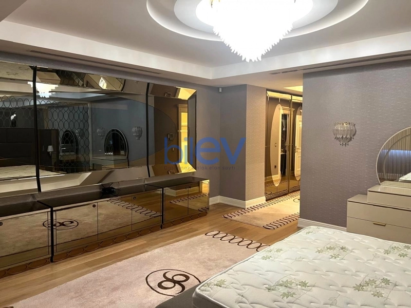 Aylıq Kirayə 5 otaqlı Yeni Tikili bina evi  400m², Bakı