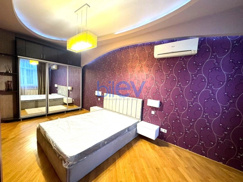 Aylıq Kirayə 3 otaqlı Yeni Tikili bina evi  120m², Bakı