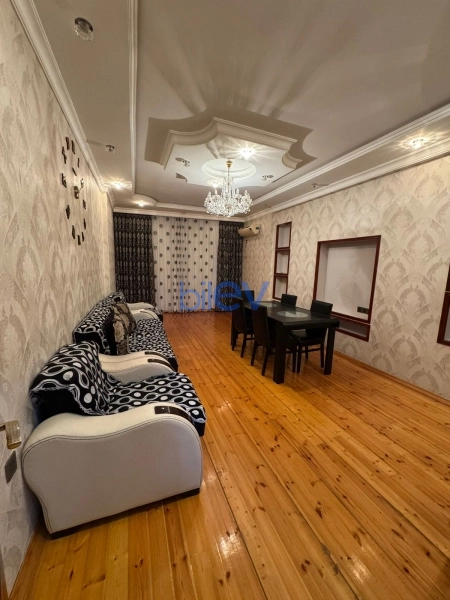 Aylıq Kirayə 3 otaqlı Yeni Tikili bina evi  85m², Bakı