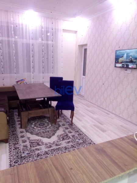 Aylıq Kirayə 2 otaqlı Yeni Tikili bina evi  55m², Bakı