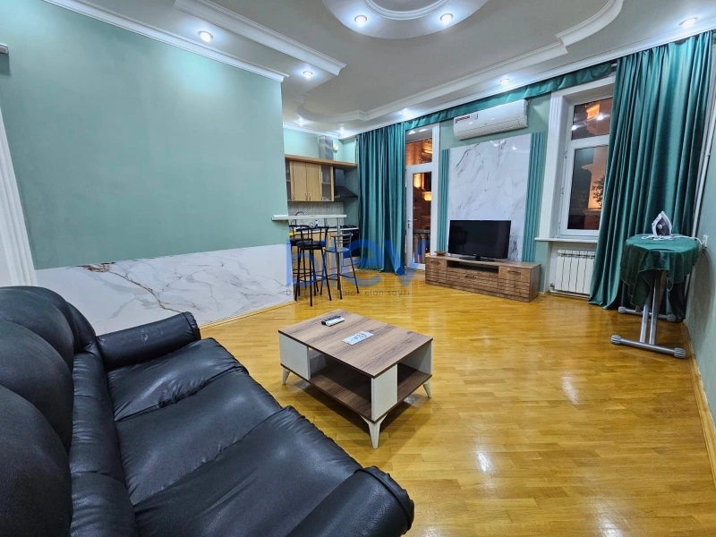 Aylıq Kirayə 2 otaqlı Köhnə Tikili bina evi  70m², Bakı