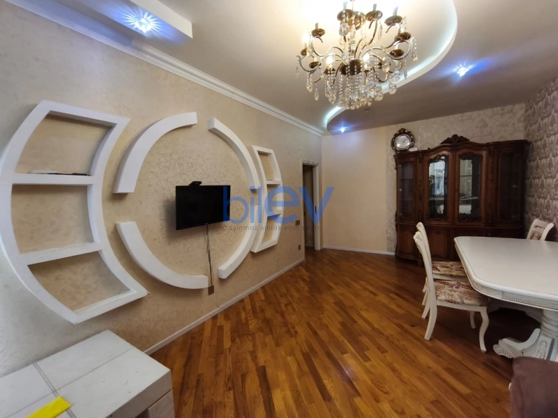Aylıq Kirayə 3 otaqlı Yeni Tikili bina evi  90m², Bakı