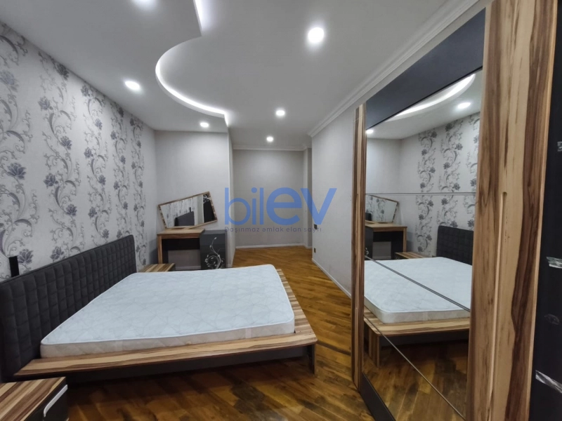 Aylıq Kirayə 3 otaqlı Yeni Tikili bina evi  90m², Bakı