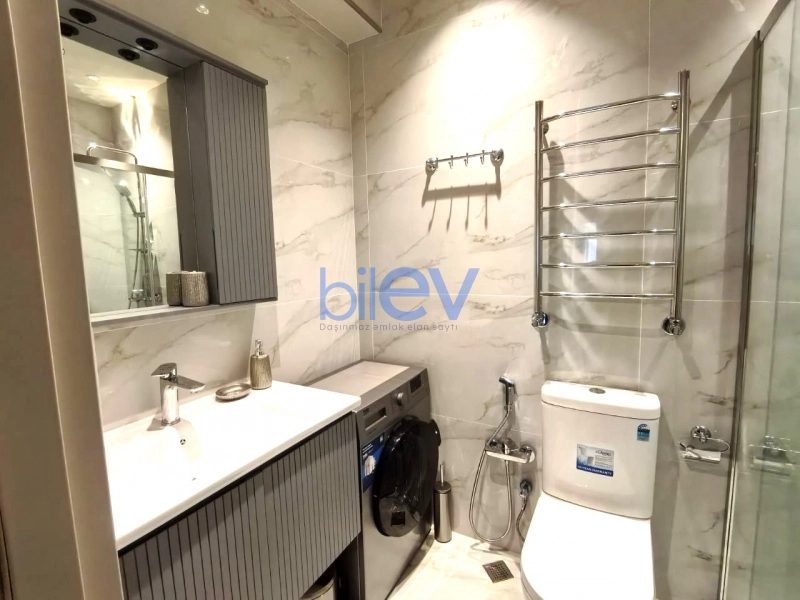 Aylıq Kirayə 2 otaqlı Yeni Tikili bina evi  72m², Bakı