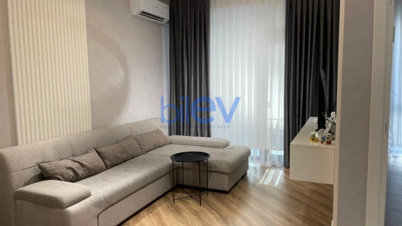Aylıq Kirayə 2 otaqlı Yeni Tikili bina evi  53m², Bakı