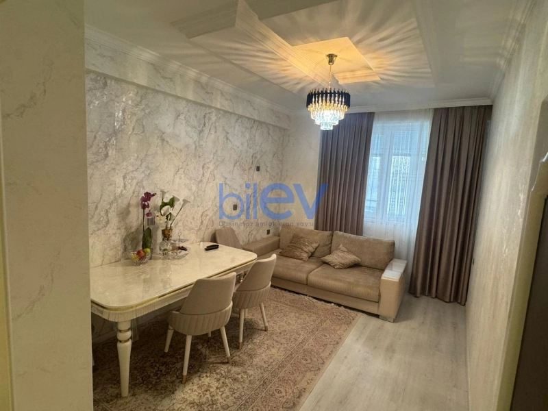 Aylıq Kirayə 2 otaqlı Yeni Tikili bina evi  57m², Bakı