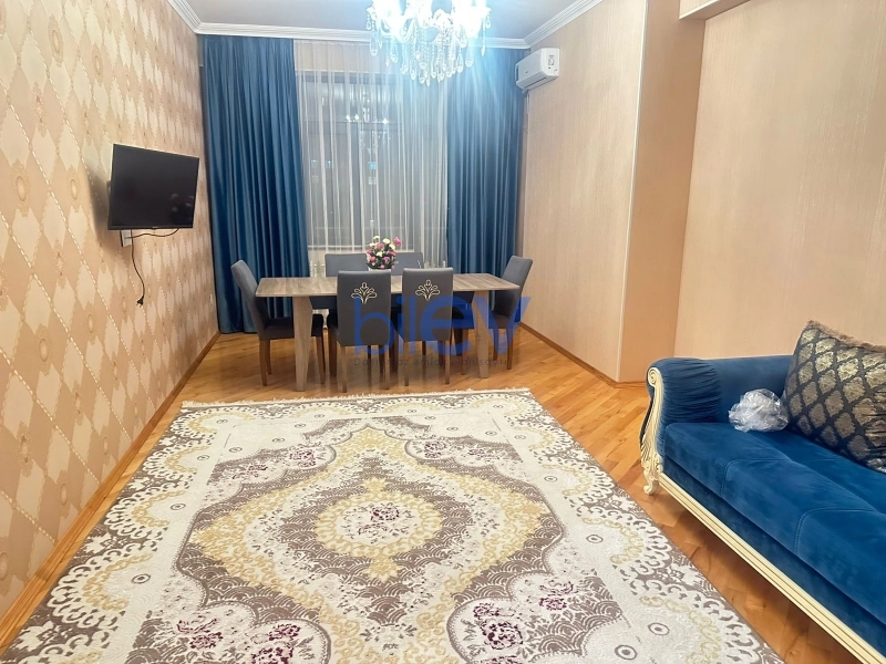 Aylıq Kirayə 2 otaqlı Yeni Tikili bina evi  89m², Bakı