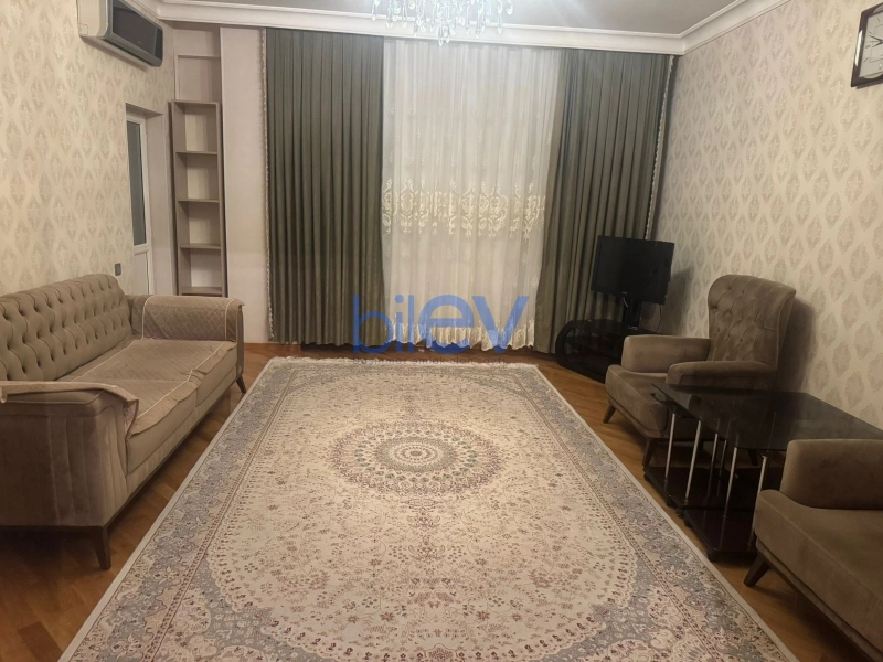 Aylıq Kirayə 2 otaqlı Yeni Tikili bina evi  120m², Bakı