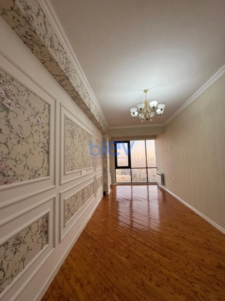 Aylıq Kirayə 3 otaqlı Yeni Tikili bina evi  95m², Bakı