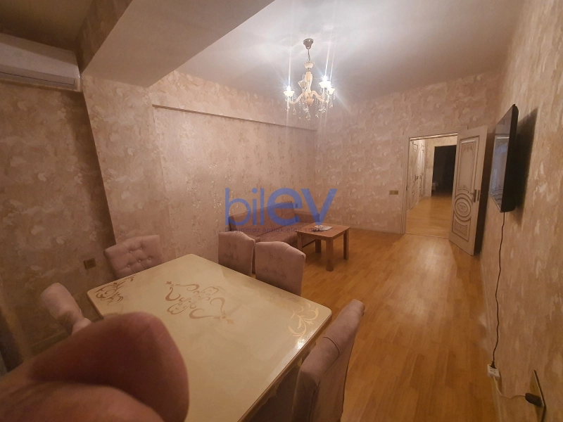 Aylıq Kirayə 2 otaqlı Yeni Tikili bina evi  75m², Bakı