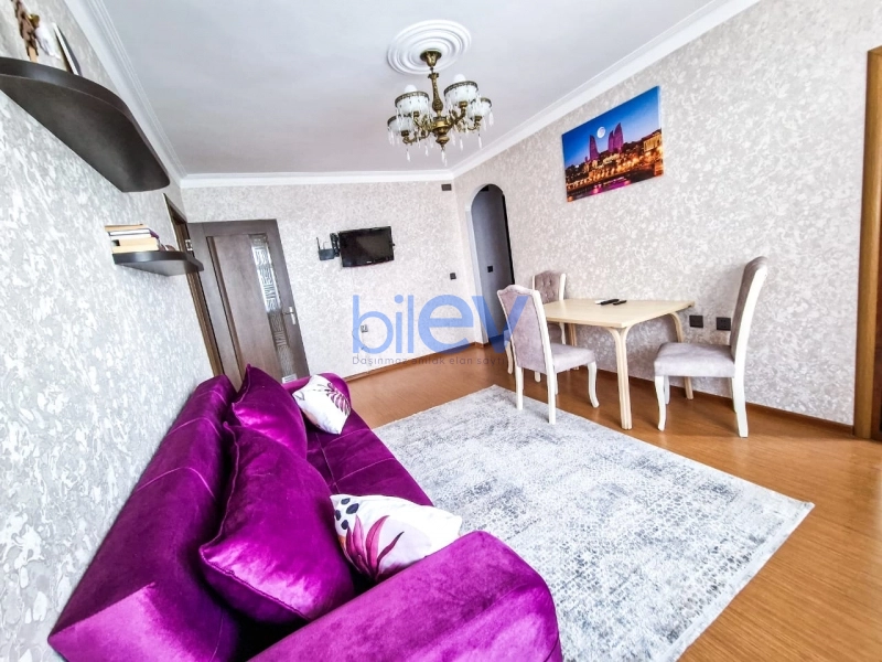 Aylıq Kirayə 2 otaqlı Köhnə Tikili bina evi  52m², Bakı
