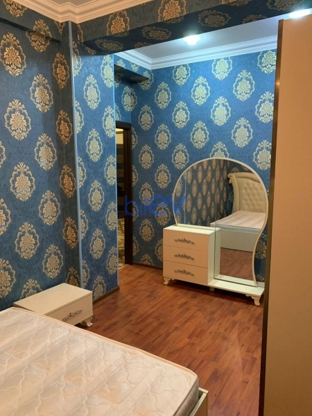 Aylıq Kirayə 2 otaqlı Yeni Tikili bina evi  62m², Bakı