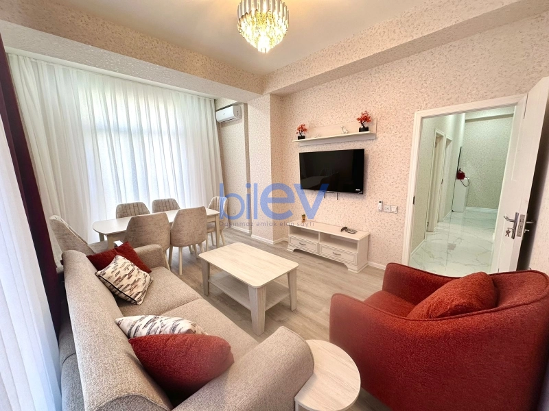 Aylıq Kirayə 2 otaqlı Yeni Tikili bina evi  58m², Bakı
