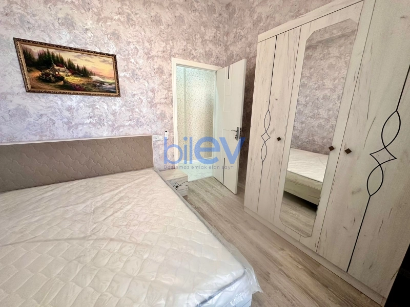 Aylıq Kirayə 2 otaqlı Yeni Tikili bina evi  58m², Bakı