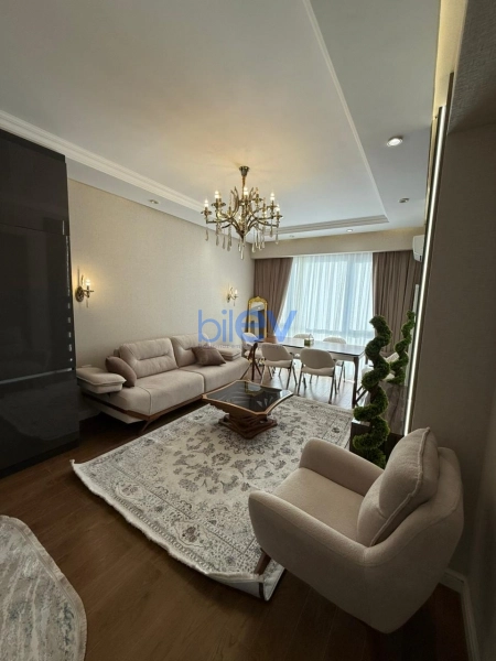 Aylıq Kirayə 3 otaqlı Yeni Tikili bina evi  74m², Bakı