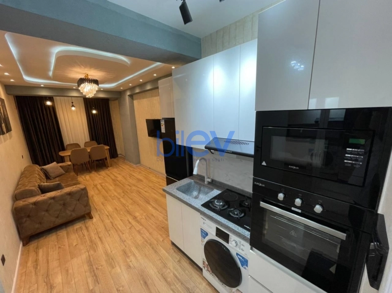 Aylıq Kirayə 2 otaqlı Yeni Tikili bina evi  55m², Bakı