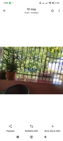 Aylıq Kirayə 2 otaqlı Həyət evi  60m², Xırdalan