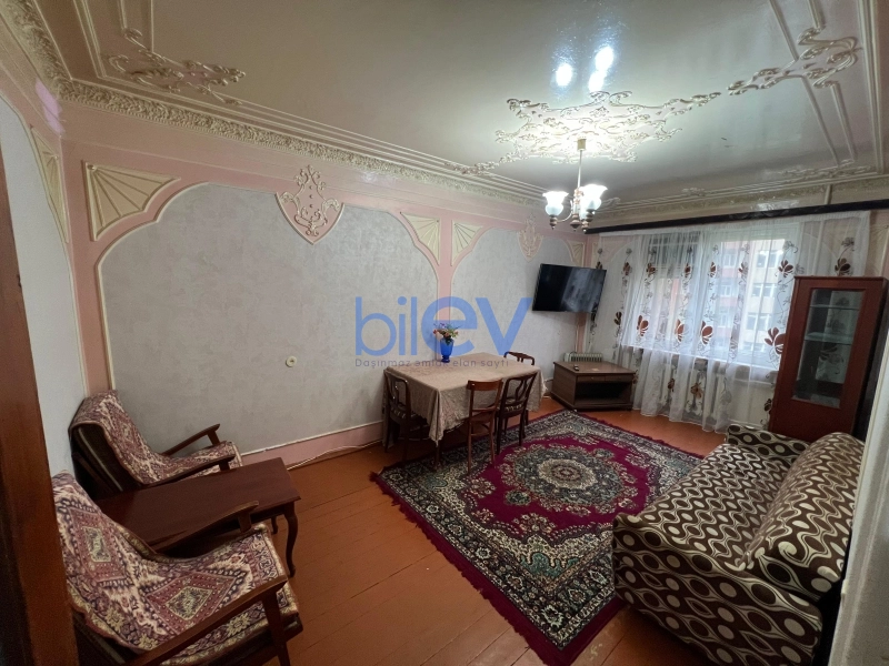 Aylıq Kirayə 3 otaqlı Köhnə Tikili bina evi  50m², Bakı