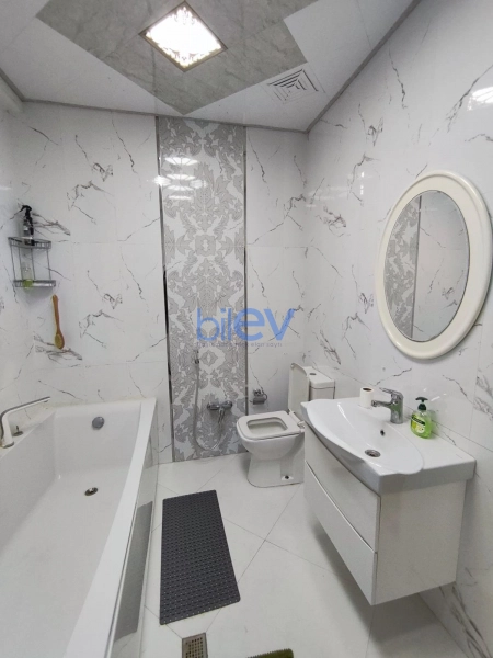 Aylıq Kirayə 2 otaqlı Yeni Tikili bina evi  105m², Bakı