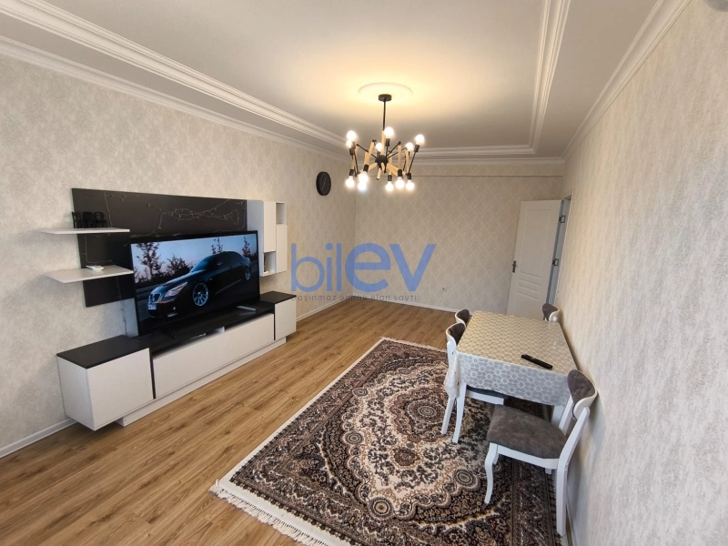 Aylıq Kirayə 2 otaqlı Yeni Tikili bina evi  88m², Bakı