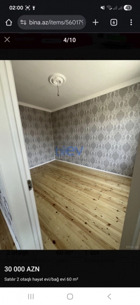 Satış 2 otaqlı Yeni Tikili bina evi  60m², Bakı